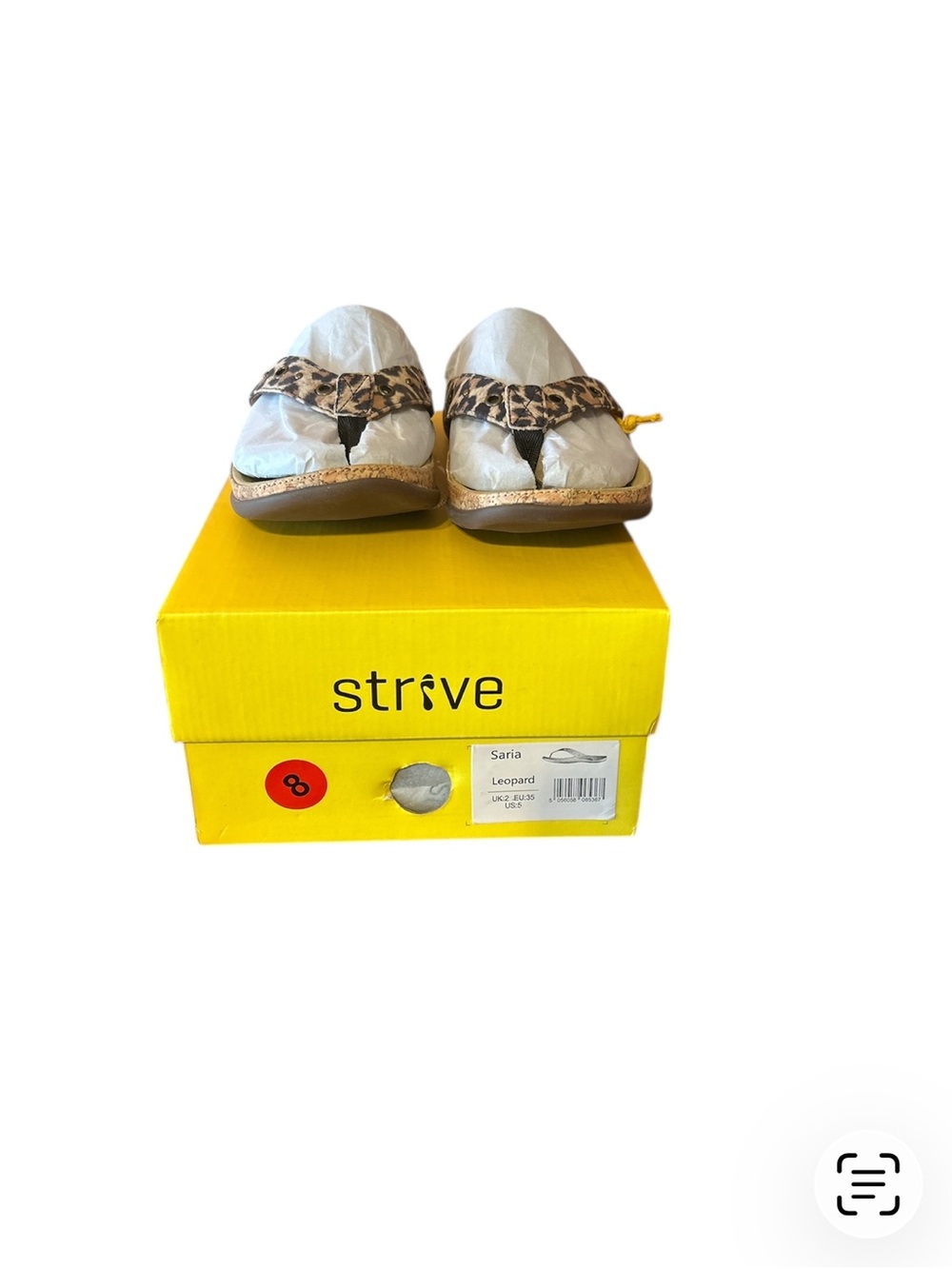 Strive Saria Leopard Print Women’s Slide Sandals - Brown/Beige